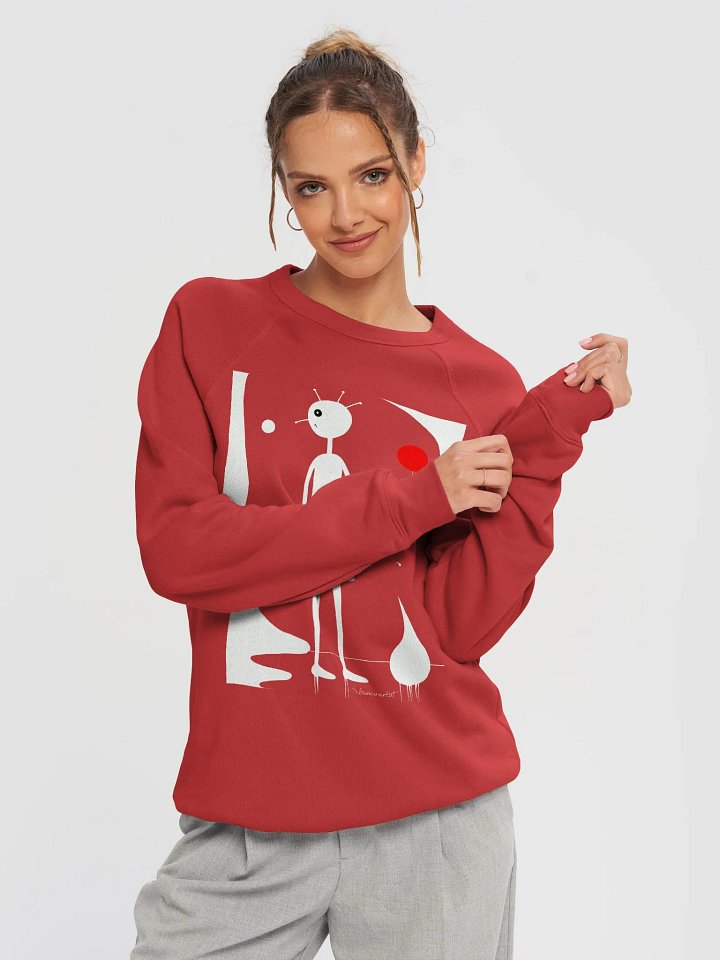 Bella+Canvas Unisex Sponge Fleece Raglan Sweatshirt product image (26)
