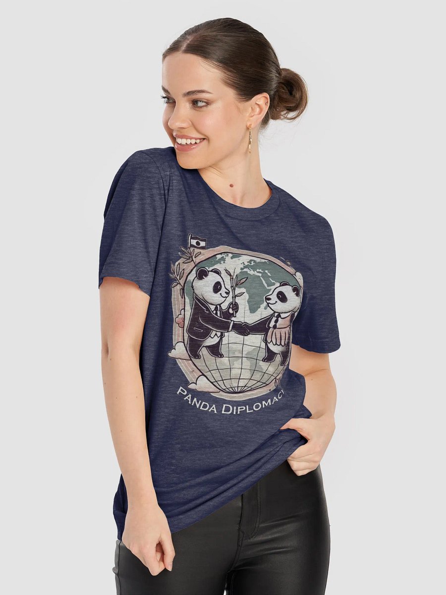 Panda Diplomacy Tee (Dark Colors) product image (5)