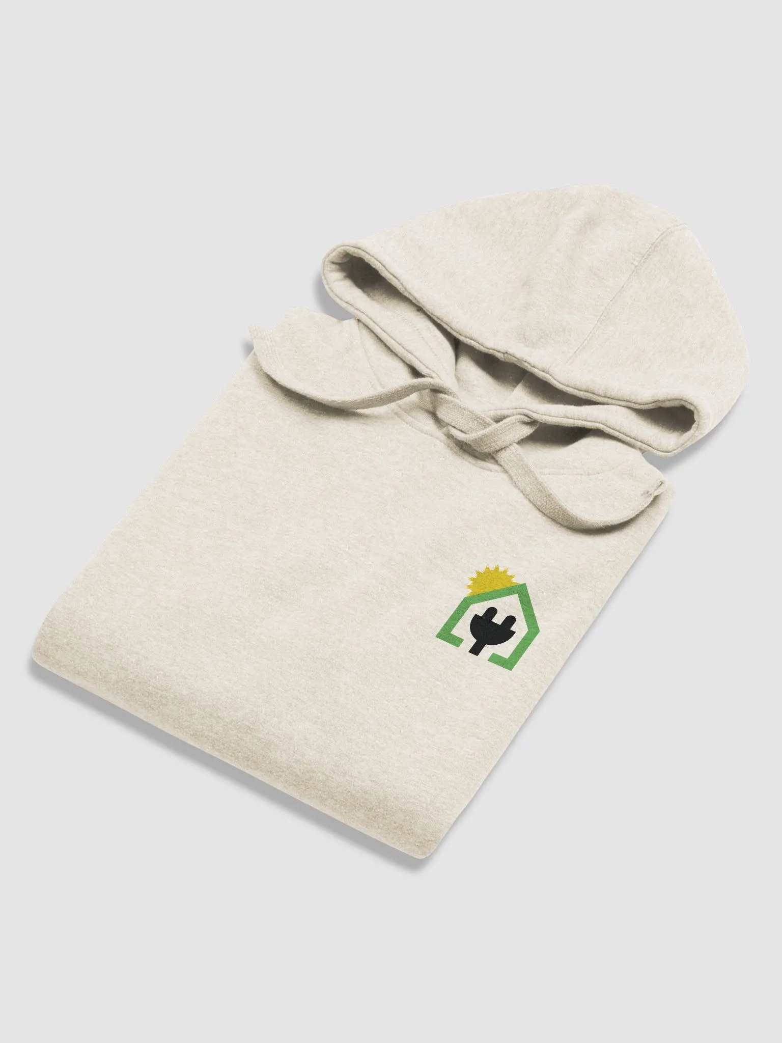 Plug It In Solar High-Quality Plush Hoodie product image (29)