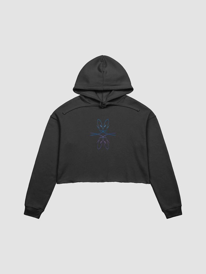 Reflection crop hoodie product image (1)