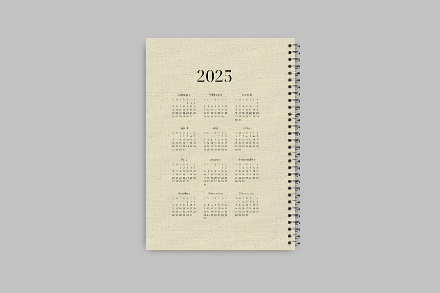 Sparrow: Notebook Cover Canva Template product image (3)