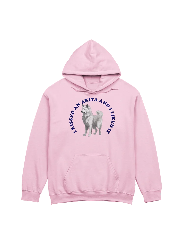 I Kissed a Akita, Hoodie product image (1)