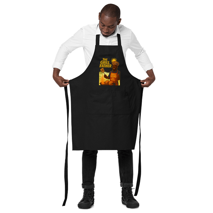 Grill Father's Organic Cotton Apron product image (4)