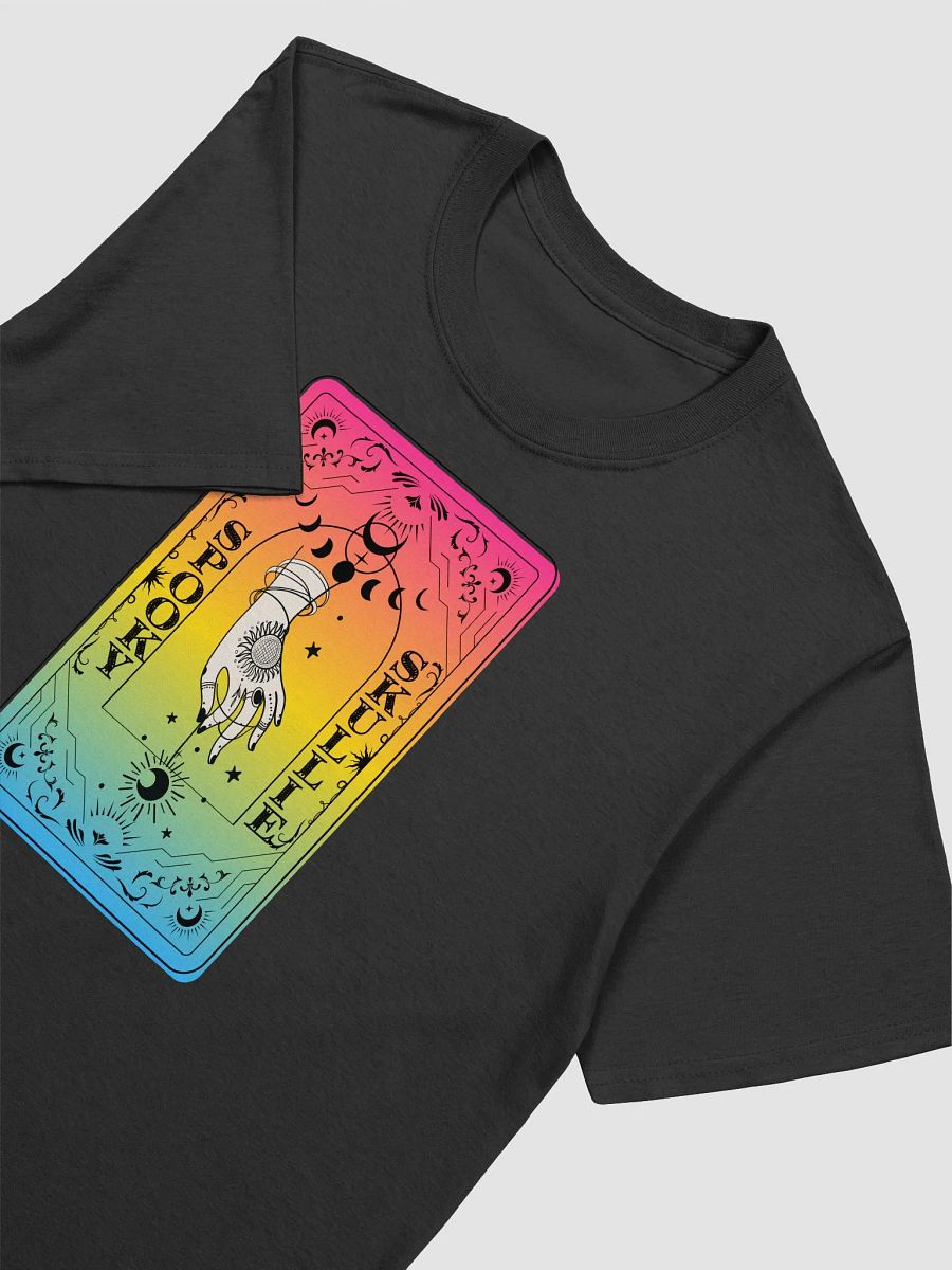 Spooky Skullie Pan Tarot Card Soft Shirt product image (2)