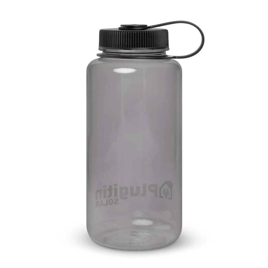 Plug It In Solar High-Quality Wide Mouth Plastic Water Bottle product image (2)
