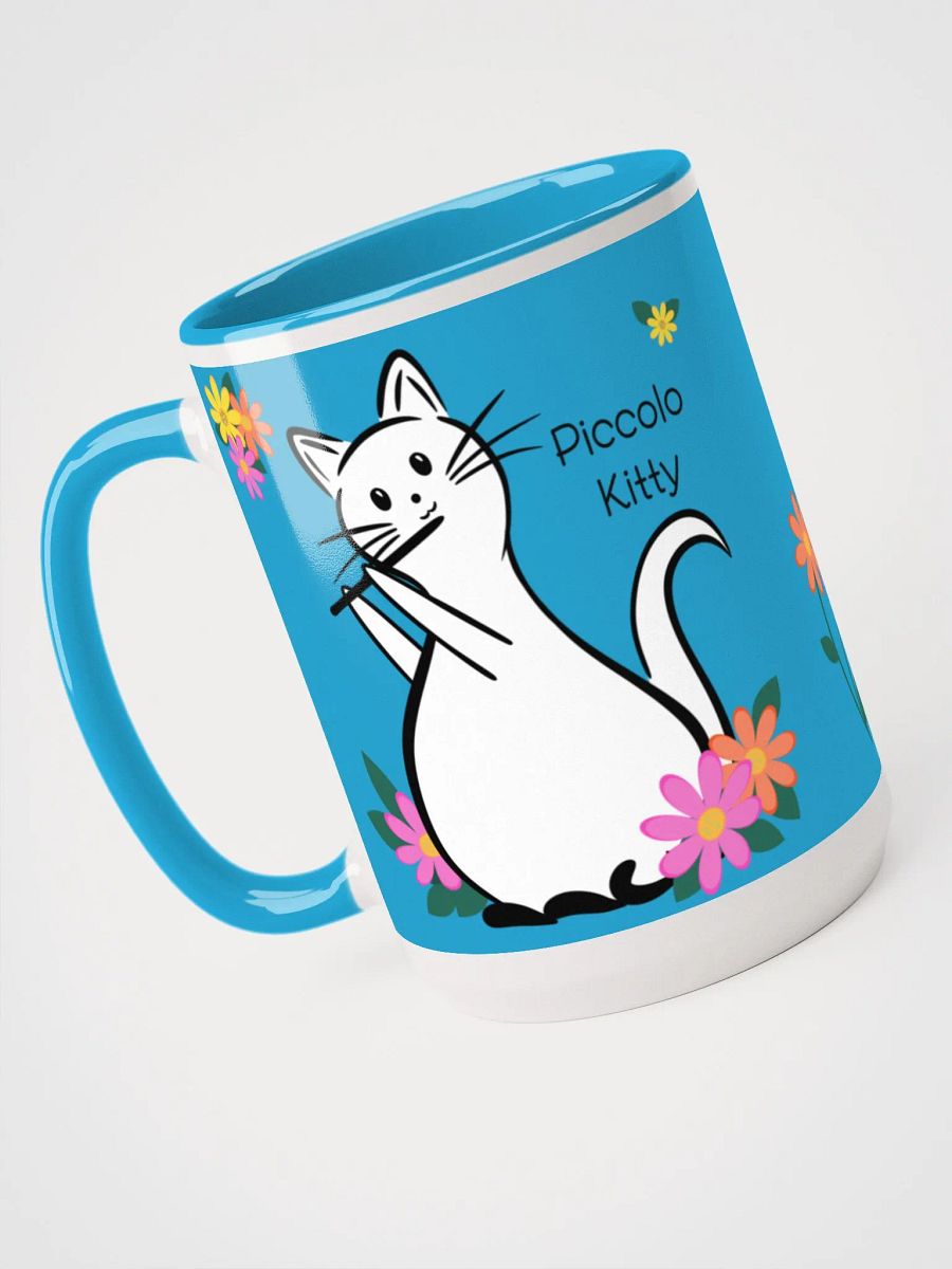 Flute Kitty Mug 15 oz - Piccolo product image (4)