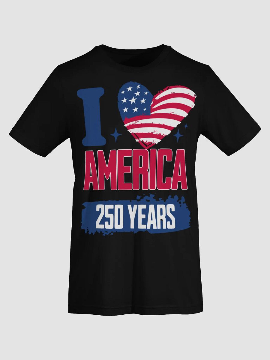 I Love America 250 Years T-Shirt | 1776-2026 Patriotic Shirt | American Flag Heart | 4th of July Tee | USA Birthday Celebration | Vintage American Pride Shirt | Independence Day Gift product image (25)