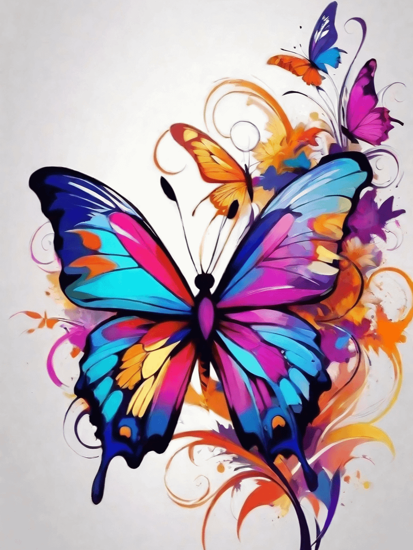 Butterfly Digital Art product image (3)