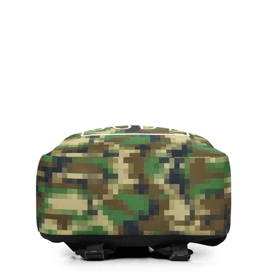 Better Body White Logo Pixilated Camo Luxury Backpack product image (4)
