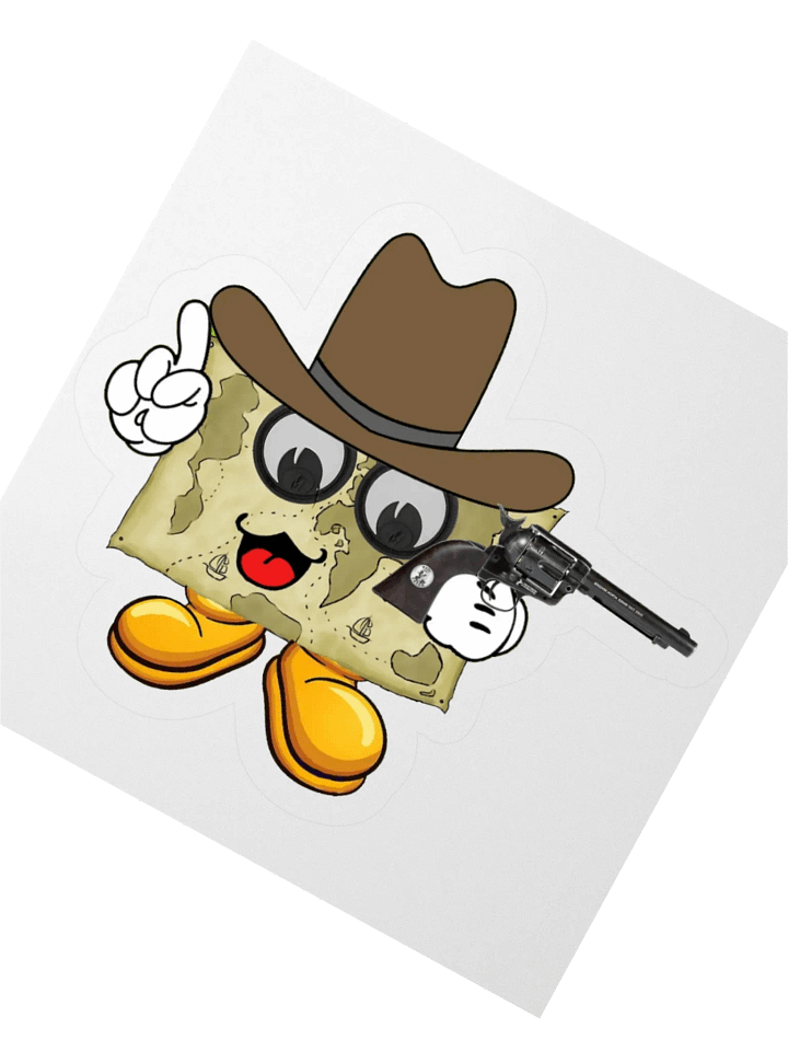 Cowboy Mappy Sticker! product image (2)