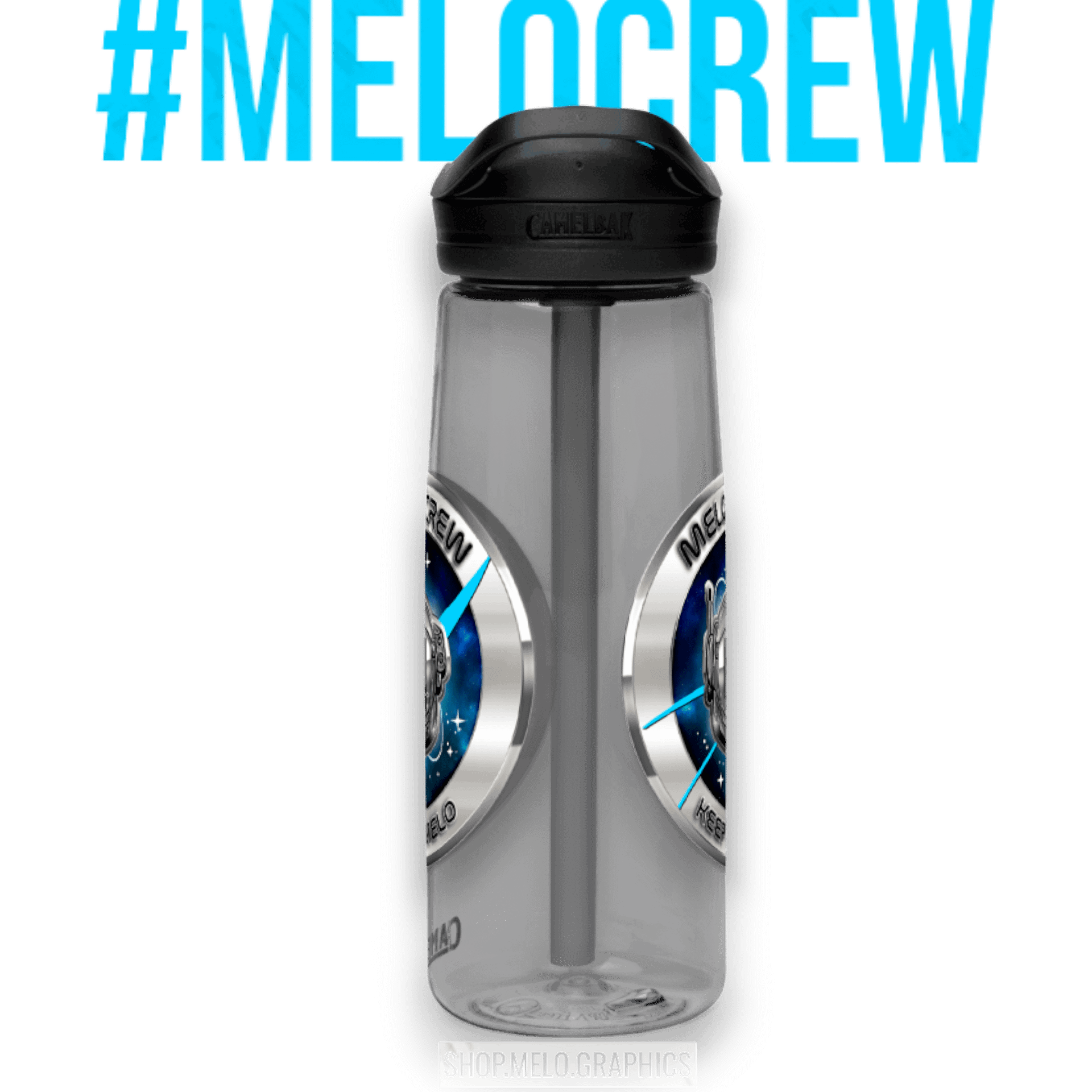 MELO CREW ONE Member Badge - Camelbak Sport Bottle | #MadeByMELO product image (3)
