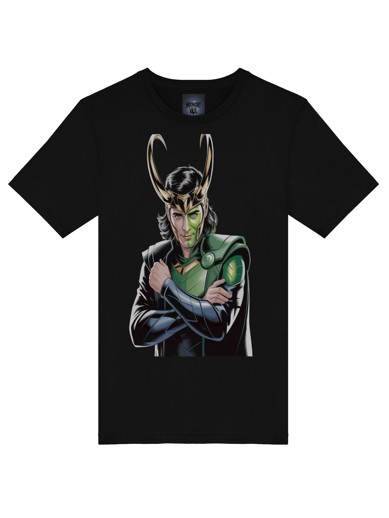 Loki Crossed Arms Enigma Supersoft T-Shirt product image (7)