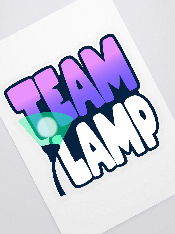 large team lamp sticker product image (2)