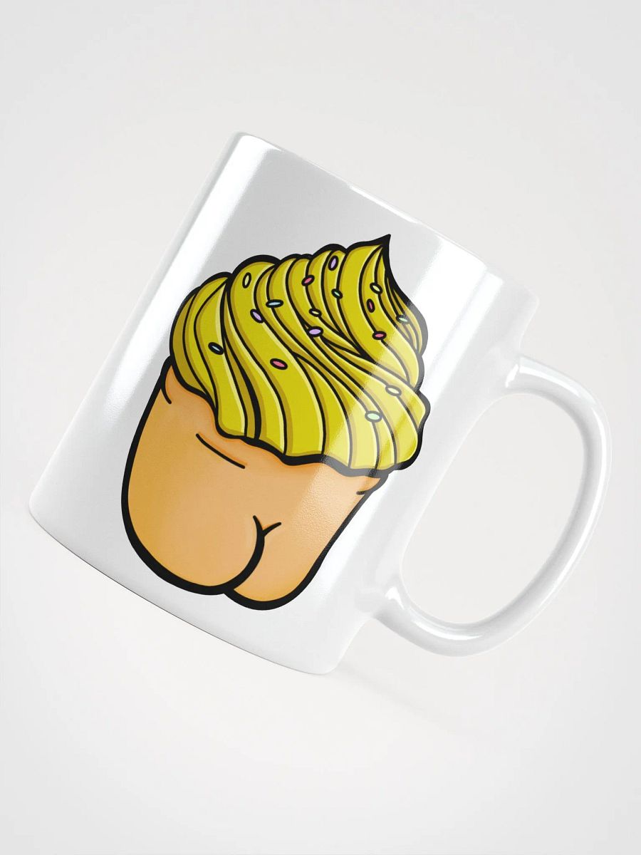 AuronSpectre Cheeky Cupcake Mug - Yellow product image (4)