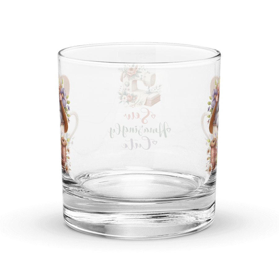 Sew Amazingly Cute Kitty Teacup Rocks Glass product image (4)