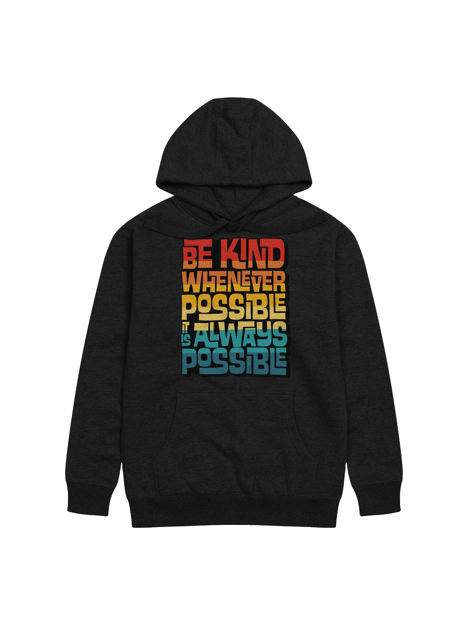 Be Kind Whenever Possible Vintage Sunset Hoodie product image (1)
