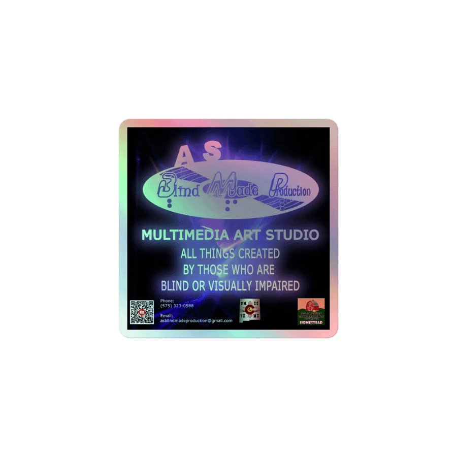 AS BMP HOLLOGRAPHIC STICKER product image (1)