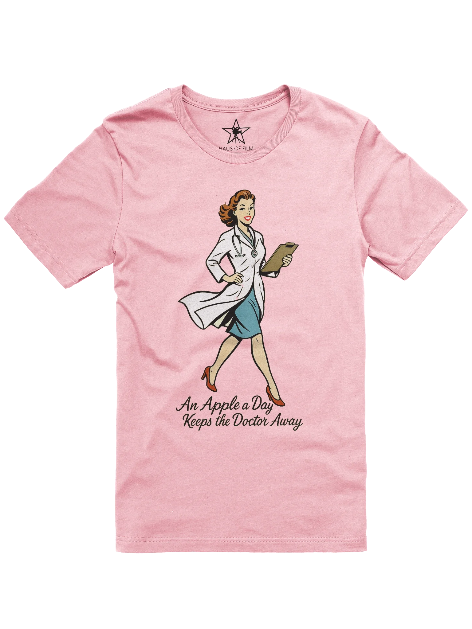 Doctor Pin-up Girl 1940's Retro Concert Tee Fit Unisex T-Shirt product image (49)