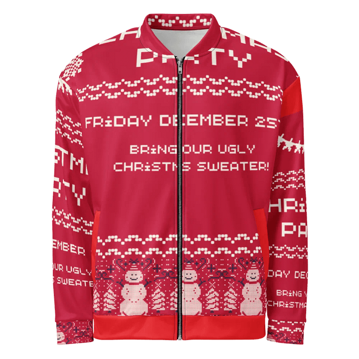 Ugly Christmas Bomber product image (1)