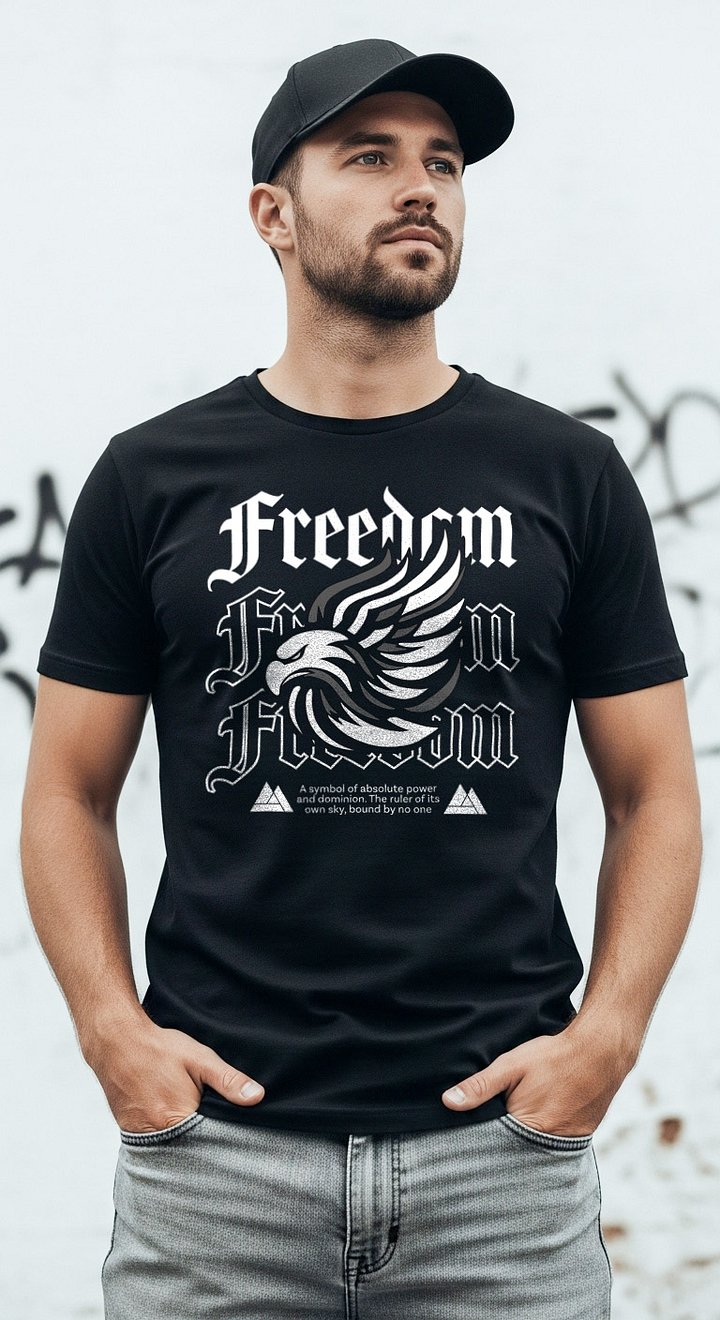 Freedom Eagle Graphic Tee | Printed on Under Armour® product image (1)