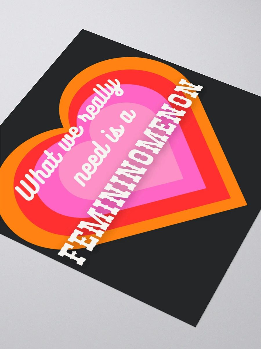Femininomenon Sticker. product image (9)
