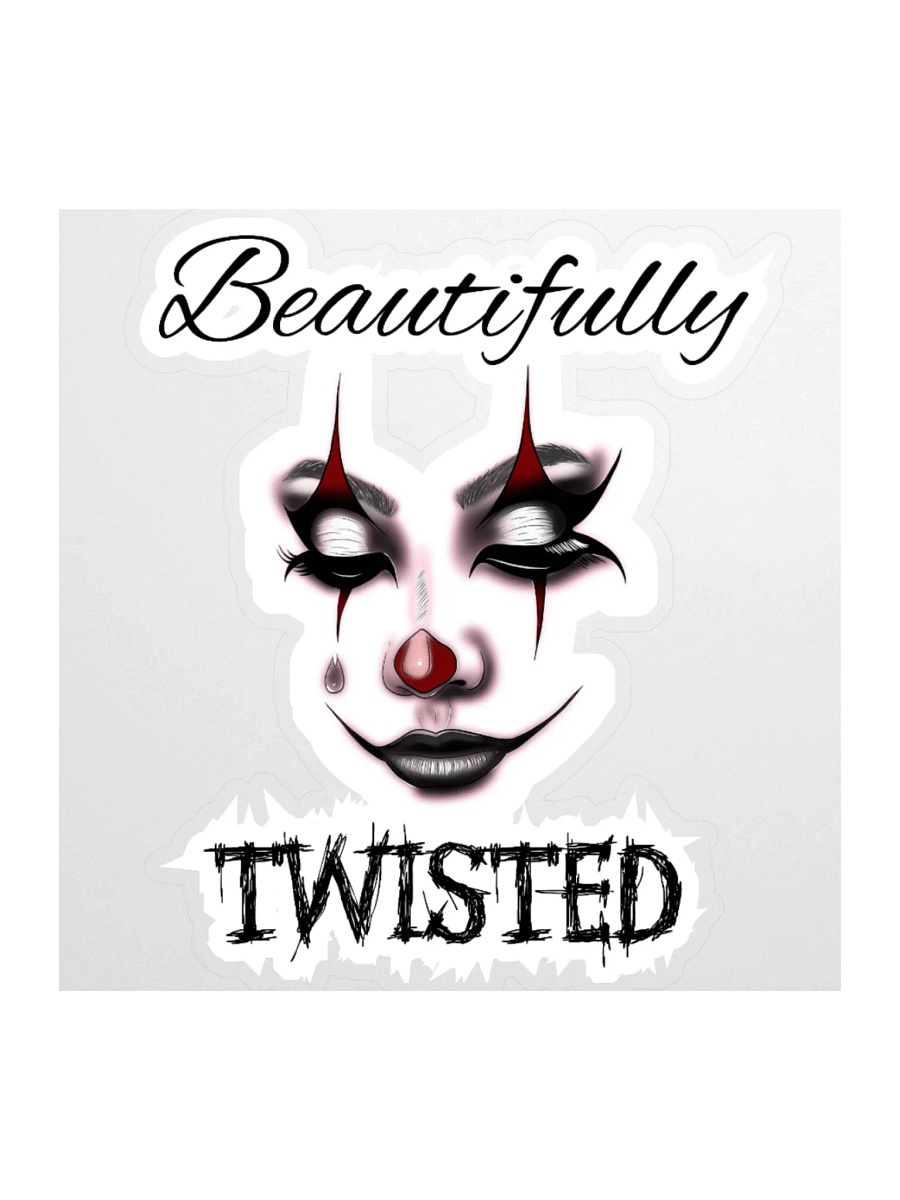 Beautifully Twisted Kiss-Cut Stickers - With Words product image (3)