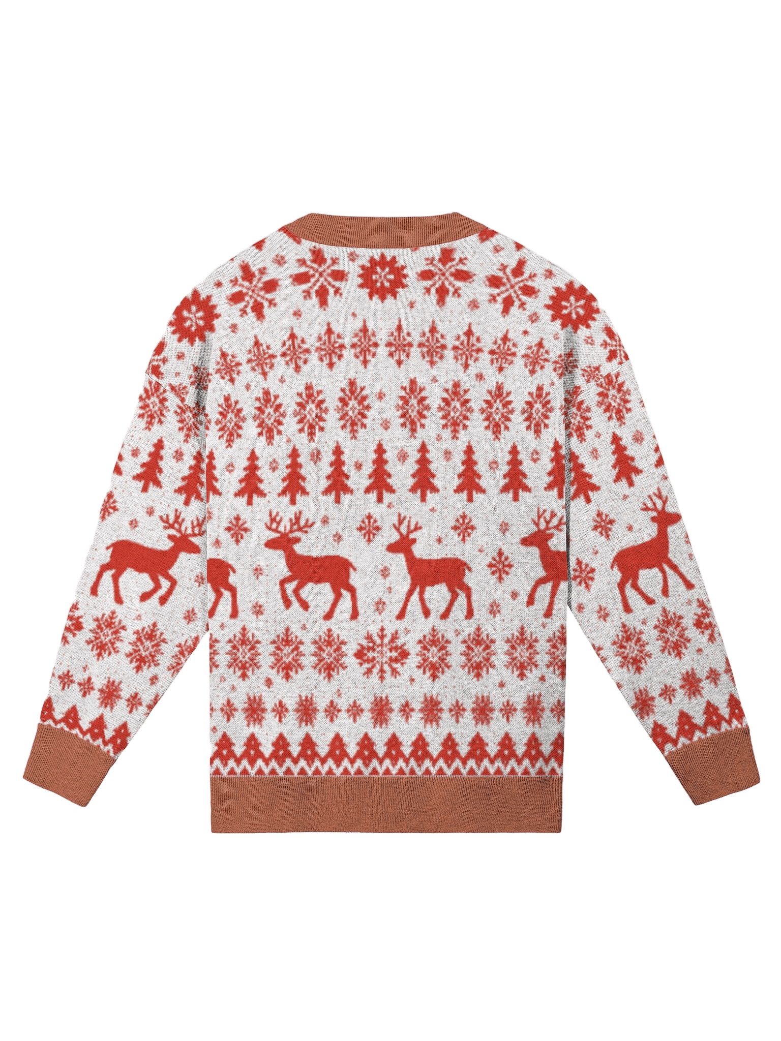 Festive Reindeer Christmas Sweater – Cozy Knitwear for Holiday Cheer product image (3)