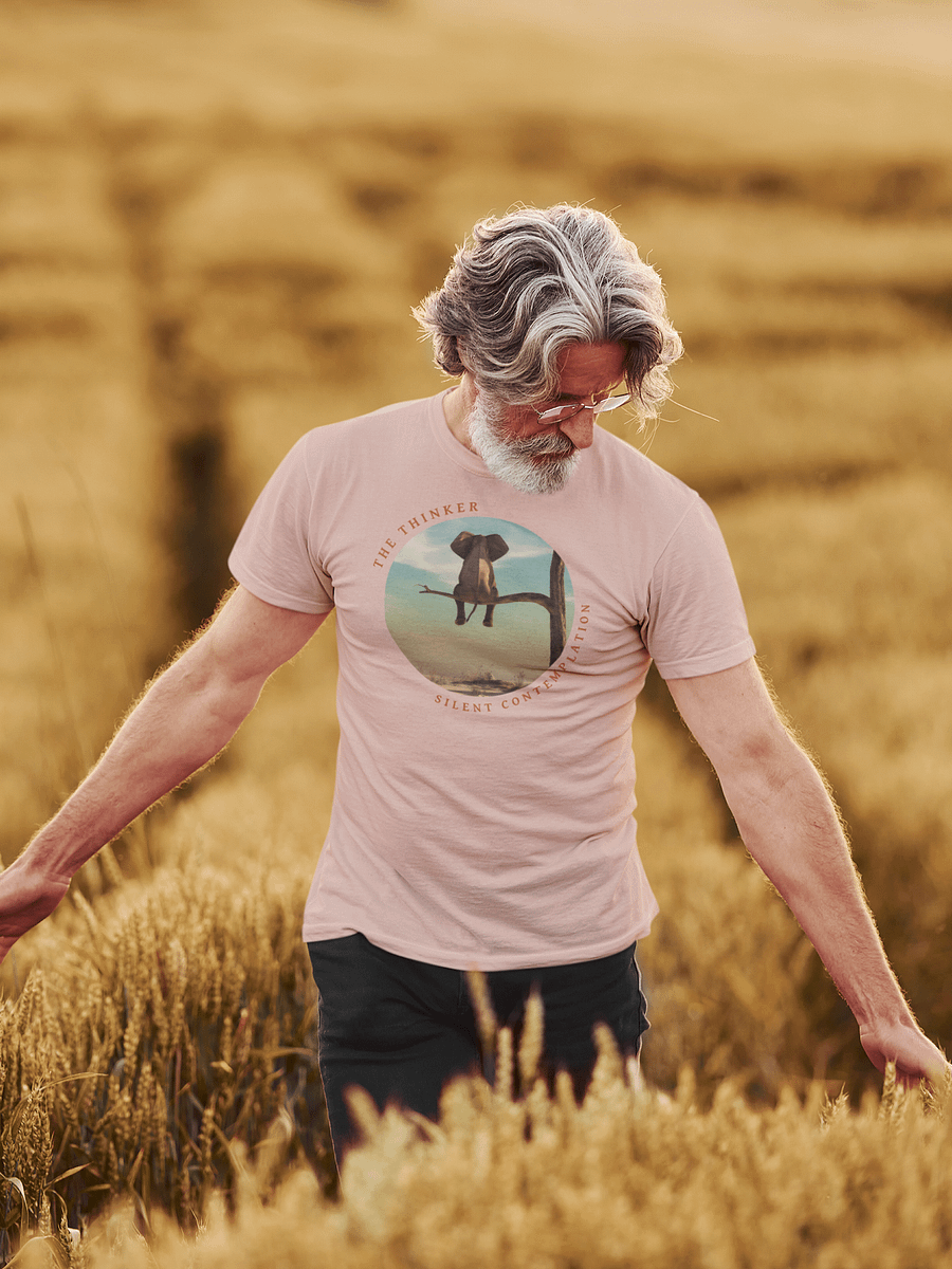 Contemplative Elephant Tee product image (78)