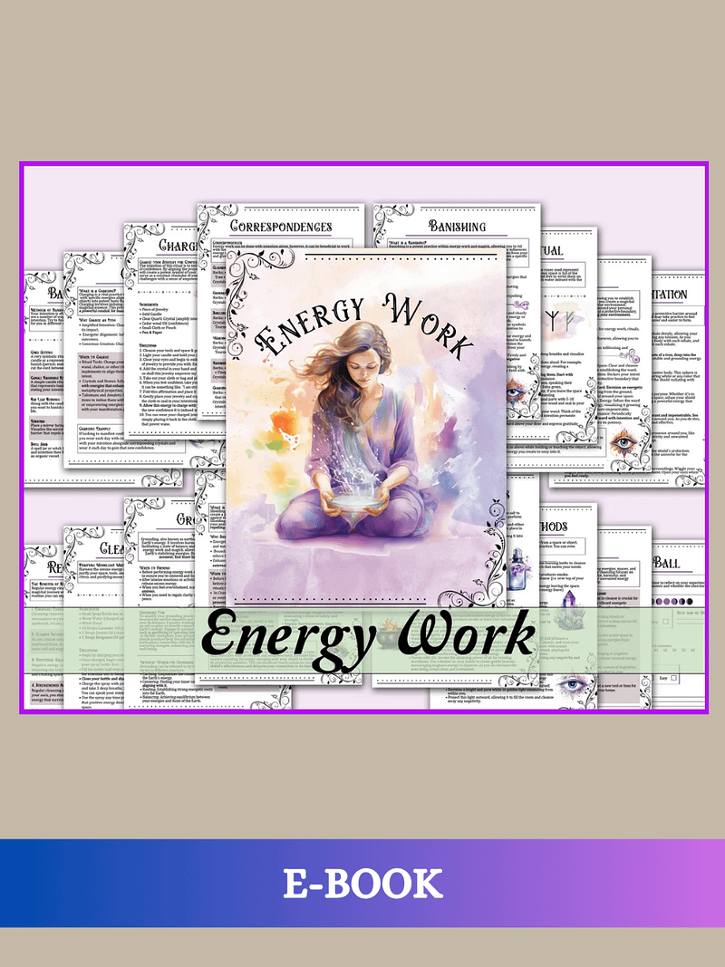 Energy Work - Cleanse, Align, and Receive