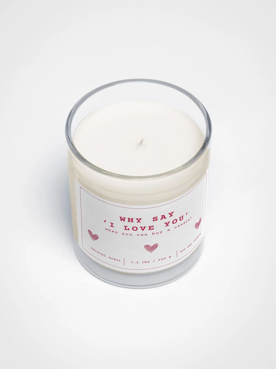 Why Say 'I Love You' Candle product image (3)