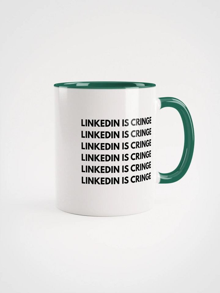 LINKEDIN IS CRINGE Mug product image (1)
