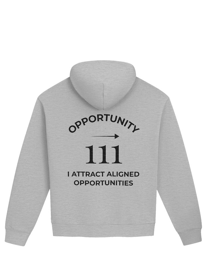 Cozy Vibes Oversized Hoodie - 111 — I attract aligned opportunities product image (1)
