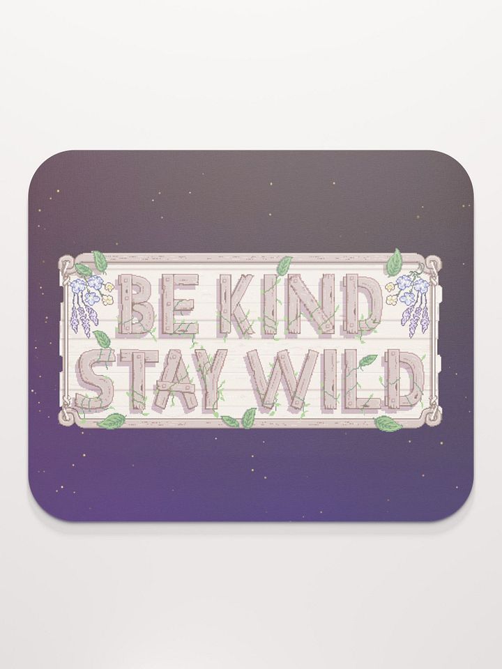 Nighttime Be Kind Stardew Inspired Mousepad product image (2)