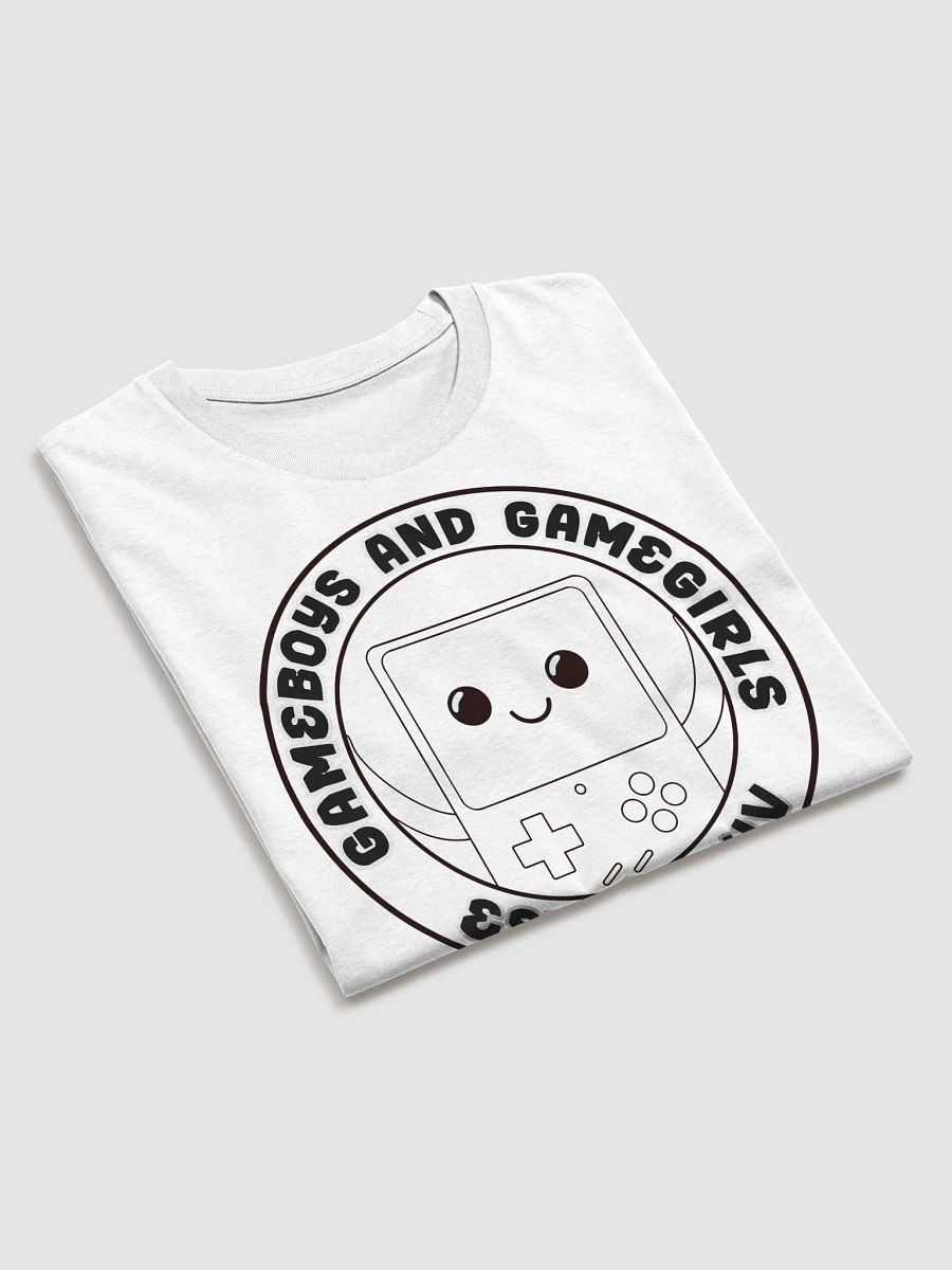 GameBoys & GameGirls Tee Unisex White [ships from EU] product image (3)