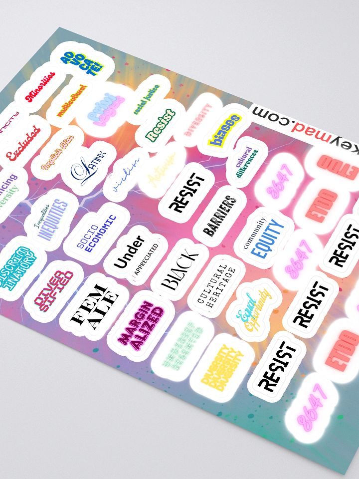 LKM Stealth Stickers Full Sheet 1 product image (2)