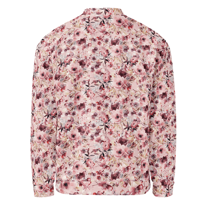 Pink Roses Garden Bomber Jacket product image (2)