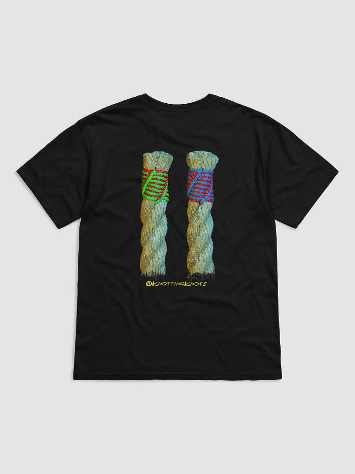 Nautical Sailmaker's Whipping Black T-Shirt product image (2)