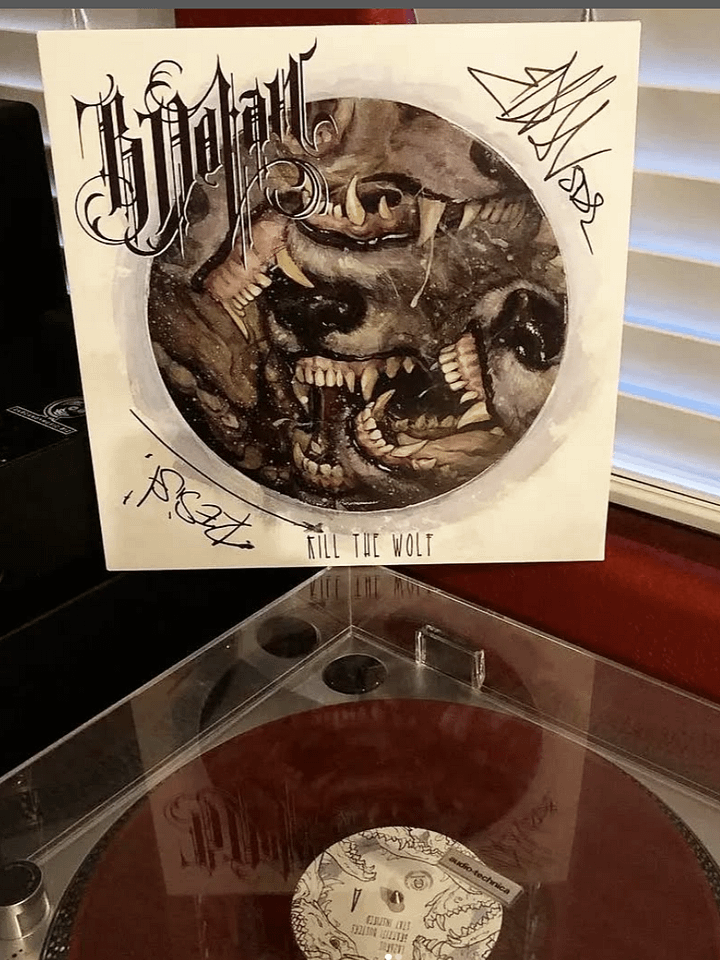 Autographed Vinyl - B. Dolan - Kill The Wolf (2016) product image (2)