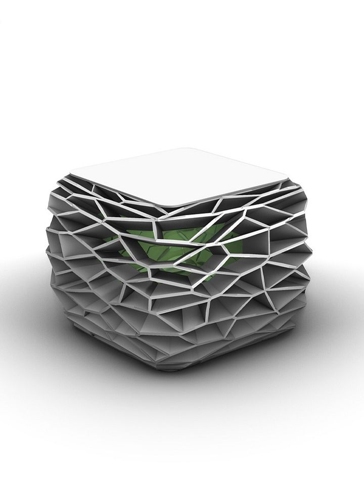 Grasshopper – EX 98 – Loft + Voronoi on surface product image (1)