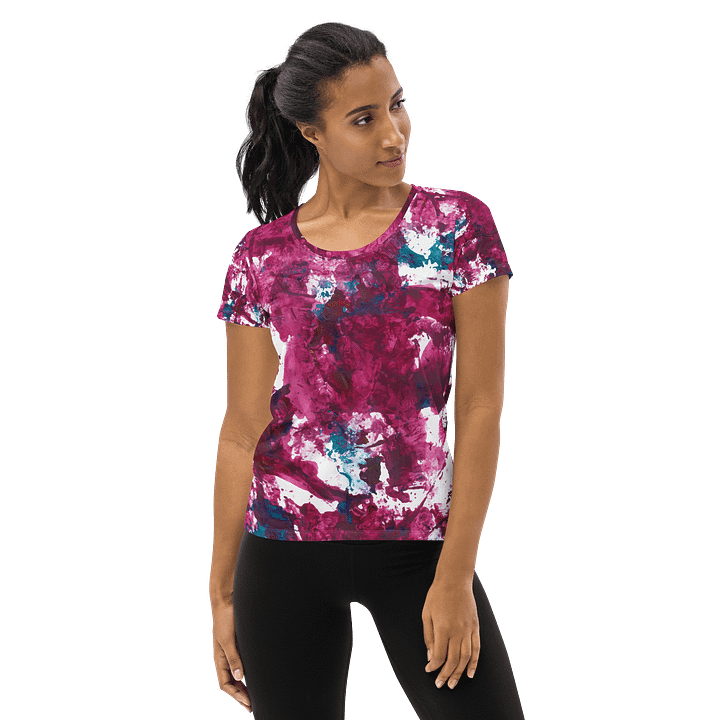 Imperial Red | Women's Athletic T-Shirt product image (2)