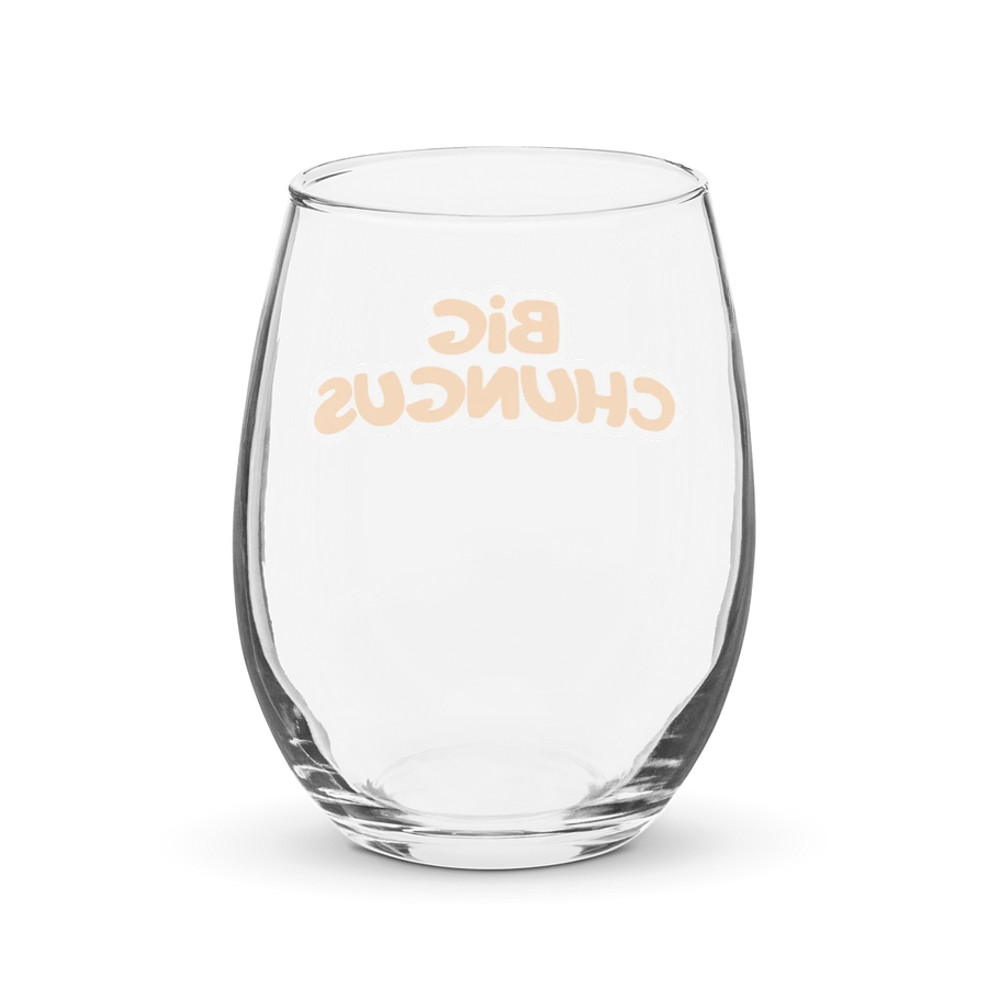 Big Chungus wine glass product image (7)