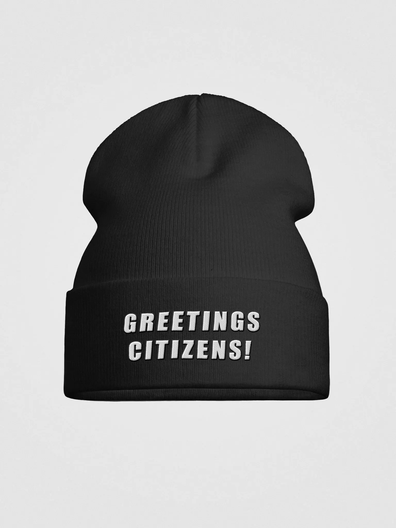 Greetings Citizens! Beanie product image (1)