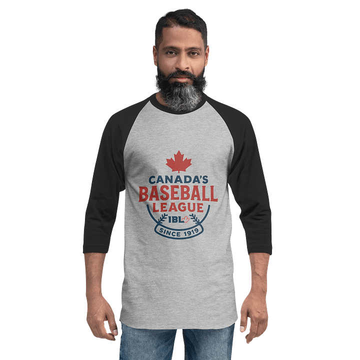 Canada's Baseball League 3/4 Tee Twin Maple product image (2)