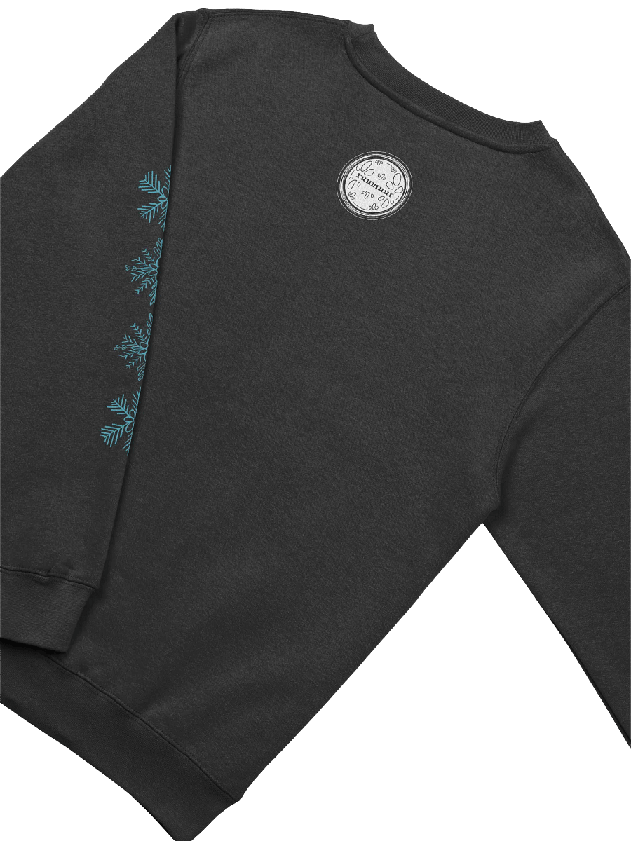Simple Snowflakes Crewneck Sweatshirt - Heavy Weight Fabric product image (4)