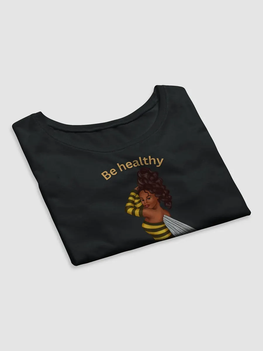 Bee Healthy Crop Tee product image (4)
