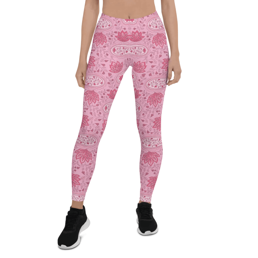 Rosewater Paisley | Leggings product image (2)