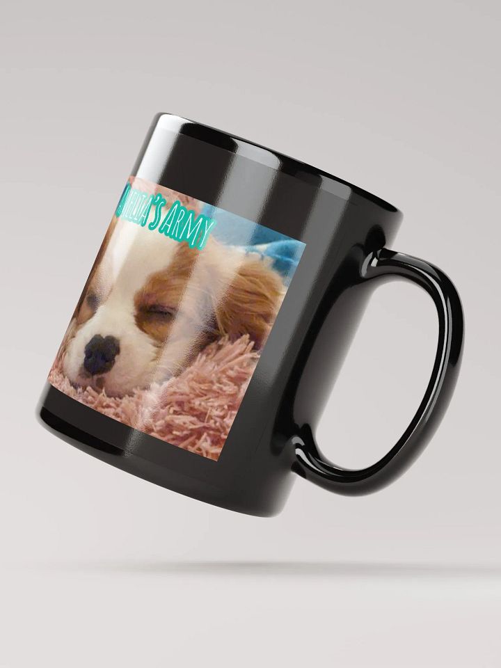 Amelia's Army Black Coffee Mug product image (2)