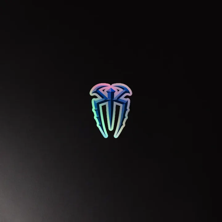 Roman Reigns Kite Shield Holographic Sticker Set product image (2)