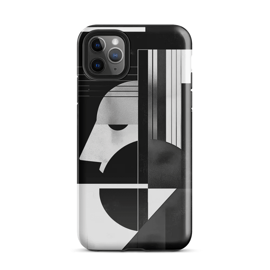 Abstract Persona 007 (Black) (Iphone Tough Case) product image (2)