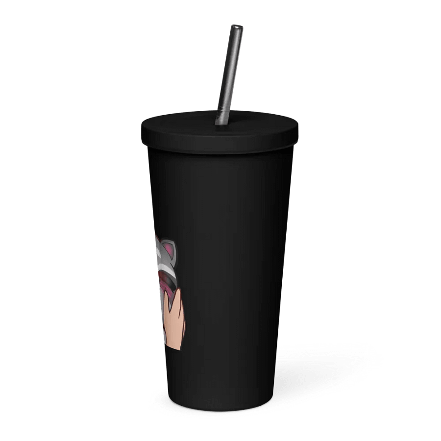 Cute Raccoon Insulated Tumbler product image (6)